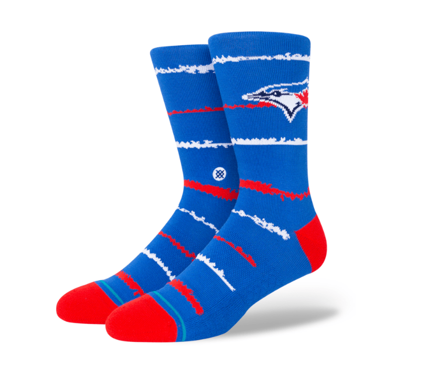 Toronto blue jays MLB fan socks by Stance