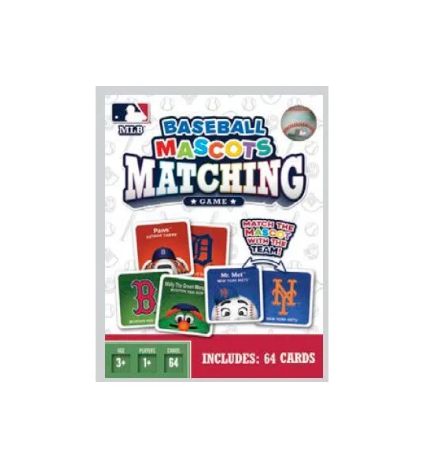 MasterPieces MLB Mascots Match Game baseball kid
