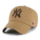 47 Clean Up Safari Dune Chocolate New York Yankees Hat