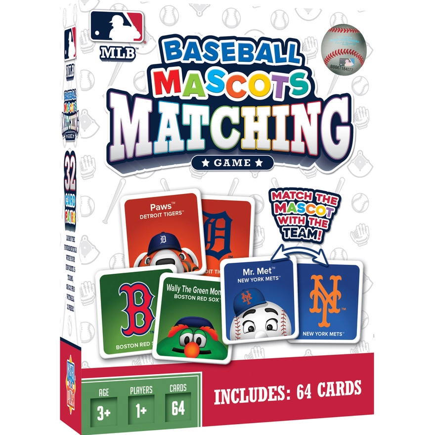 MasterPieces MLB Mascots Match Game