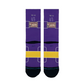 Stance Socks NBA Retro Big Head LA Lakers Shaquille O'Neal