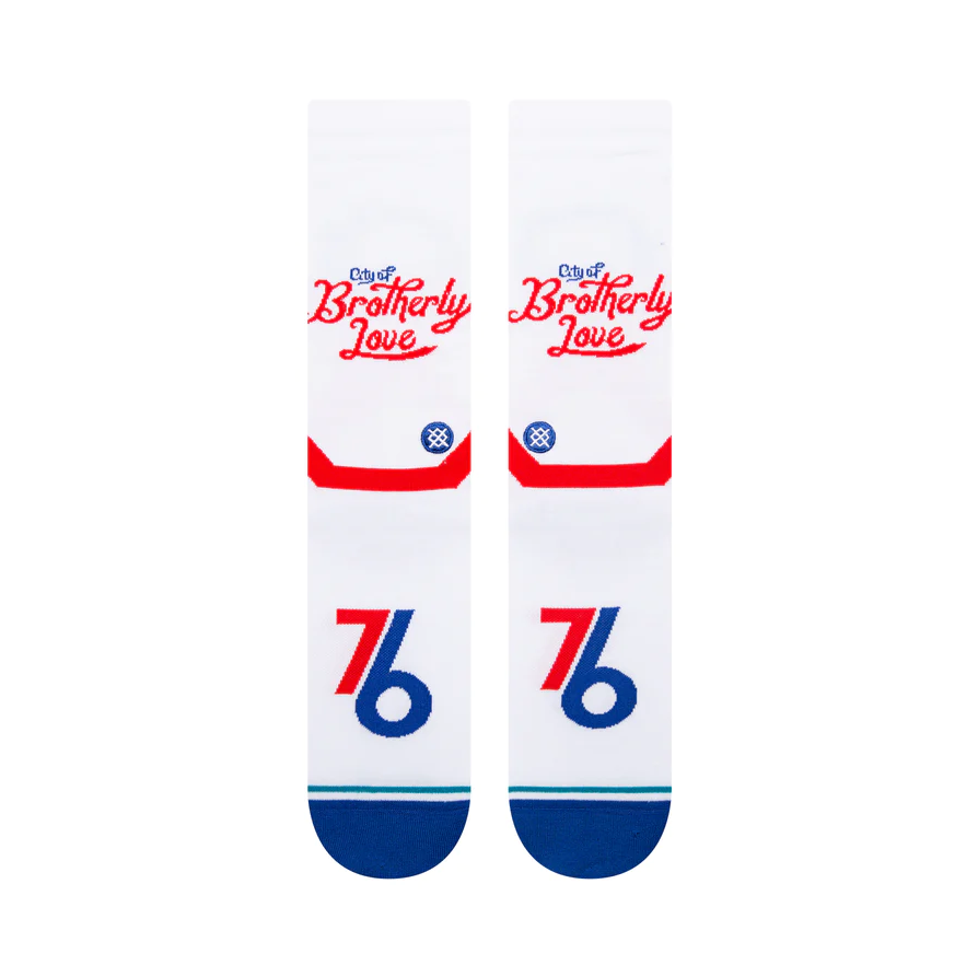 Stance Socks NBA Philadelphia 76ers City Edition 2023