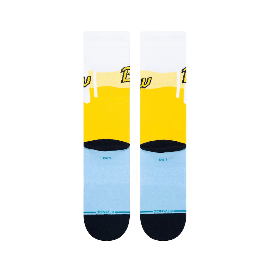 Stance Socks MLB Milwaukee Brewers City Connect Crew