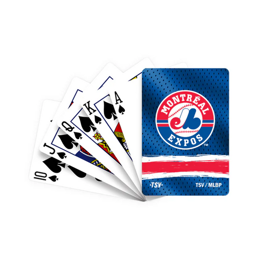 Inglasco MLB Montreal Expos Playing Cards