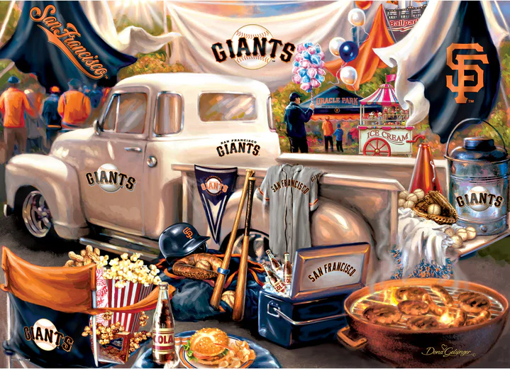 MasterPieces MLB San Francisco Giants Gameday 1000 Piece Puzzle