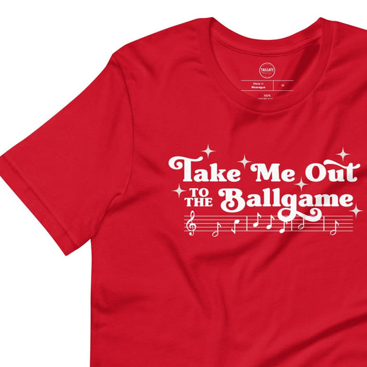 TMCo Take Me Out To The Ballgame Baseball Tee