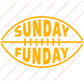 TMCo Digital Download Printable SVG/PNG File: Sunday Funday KC Football