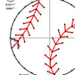 TMCo Digital Download - Baseball / Softball String Art Template