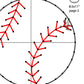 TMCo Digital Download - Baseball / Softball String Art Template