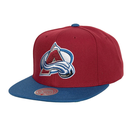 Mitchell and Ness Team 2 Tone 2.0 NHL Colorado Avalanche Snapback