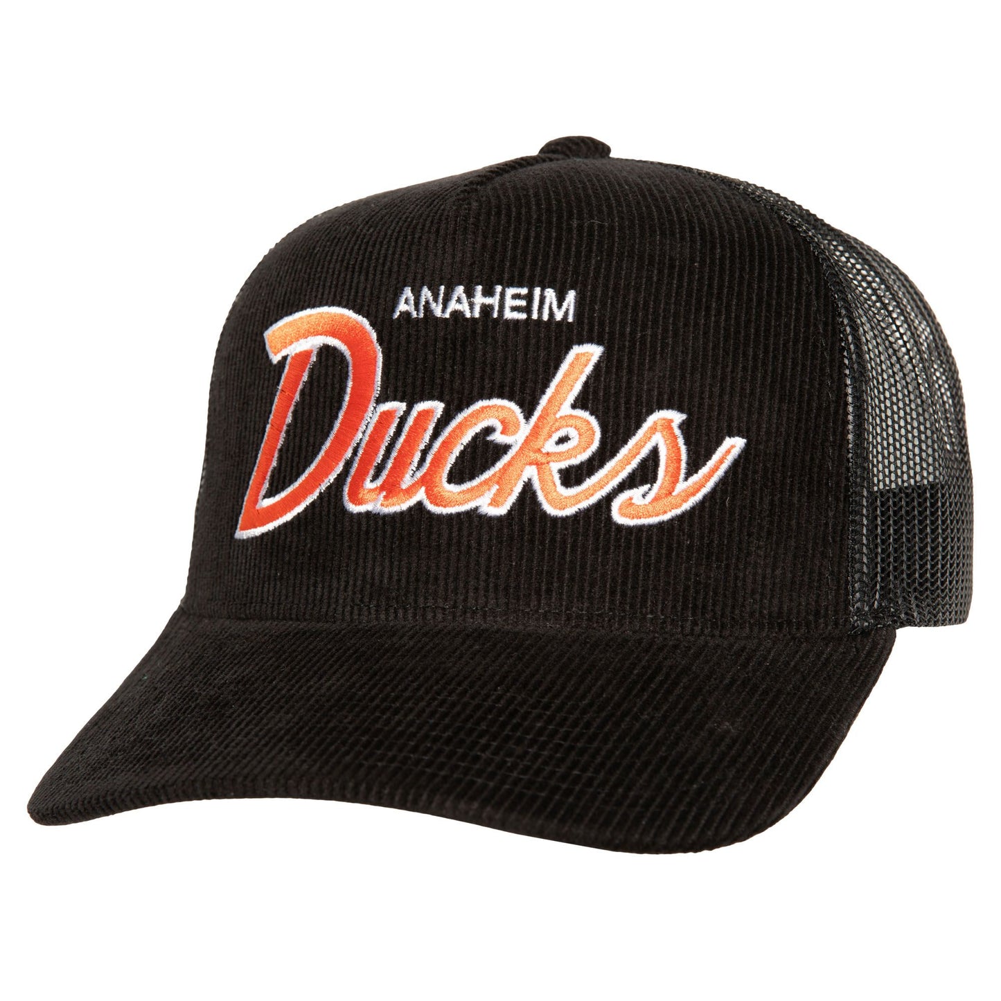 Mitchell and Ness Times Up Trucker NHL Anaheim Ducks Snapback