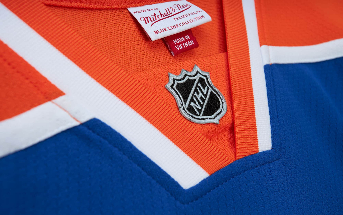 Mitchell and Ness Blue Line Connor McDavid Edmonton Oilers 2015 Jersey nhl hockey