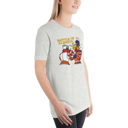 Rock 'Em Battle of Alberta Calgary 2.0 Unisex T-shirt nhl hockey calgary flames