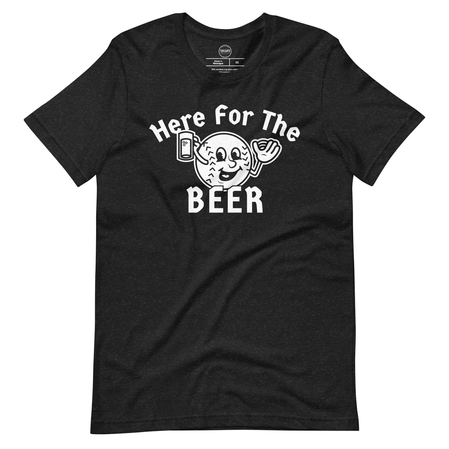 TMCo Here For The Beer Baseball Unisex T-shirt