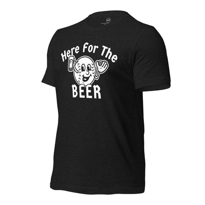 **ONLINE EXCLUSIVE** TMCo Here For The Beer Baseball Unisex T-shirt