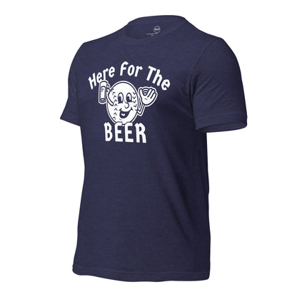 **ONLINE EXCLUSIVE** TMCo Here For The Beer Baseball Unisex T-shirt