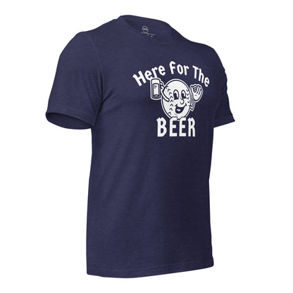**ONLINE EXCLUSIVE** TMCo Here For The Beer Baseball Unisex T-shirt