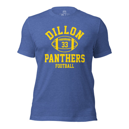 **ONLINE EXCLUSIVE** TMCo Dillon Panthers #33 Unisex T-shirt