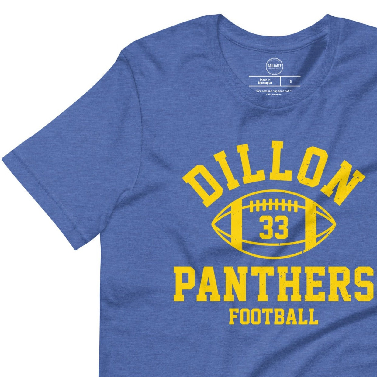 **ONLINE EXCLUSIVE** TMCo Dillon Panthers #33 Unisex T-shirt