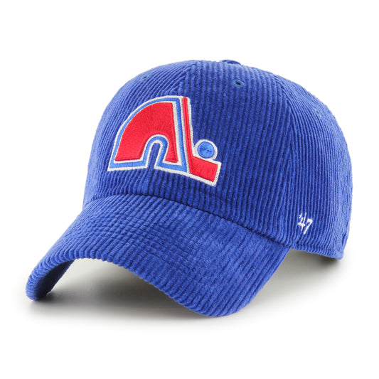 47 Thick Cord Clean Up Quebec Nordiques Hat