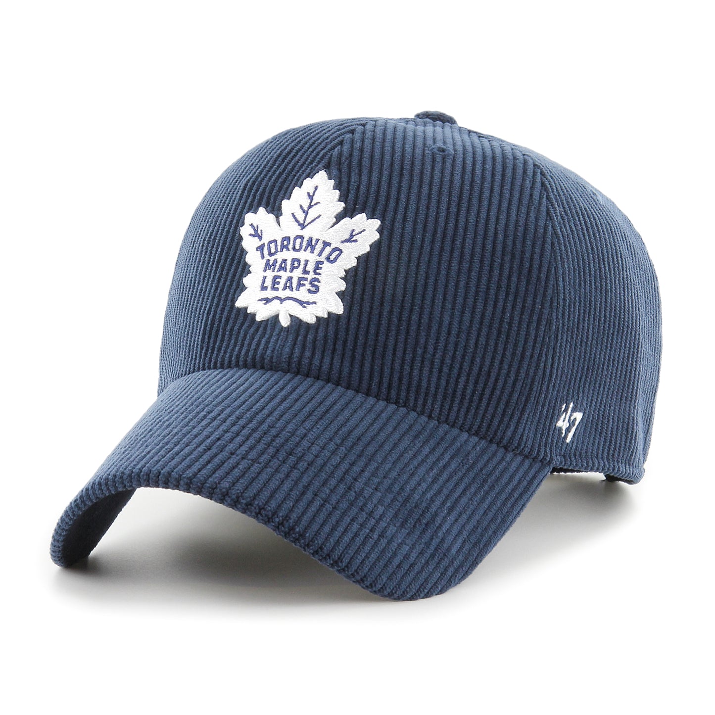 47 Thick Cord Clean Up Toronto Maple Leafs Hat