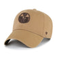 47 Clean Up Safari Dune Chocolate Edmonton Oilers Hat
