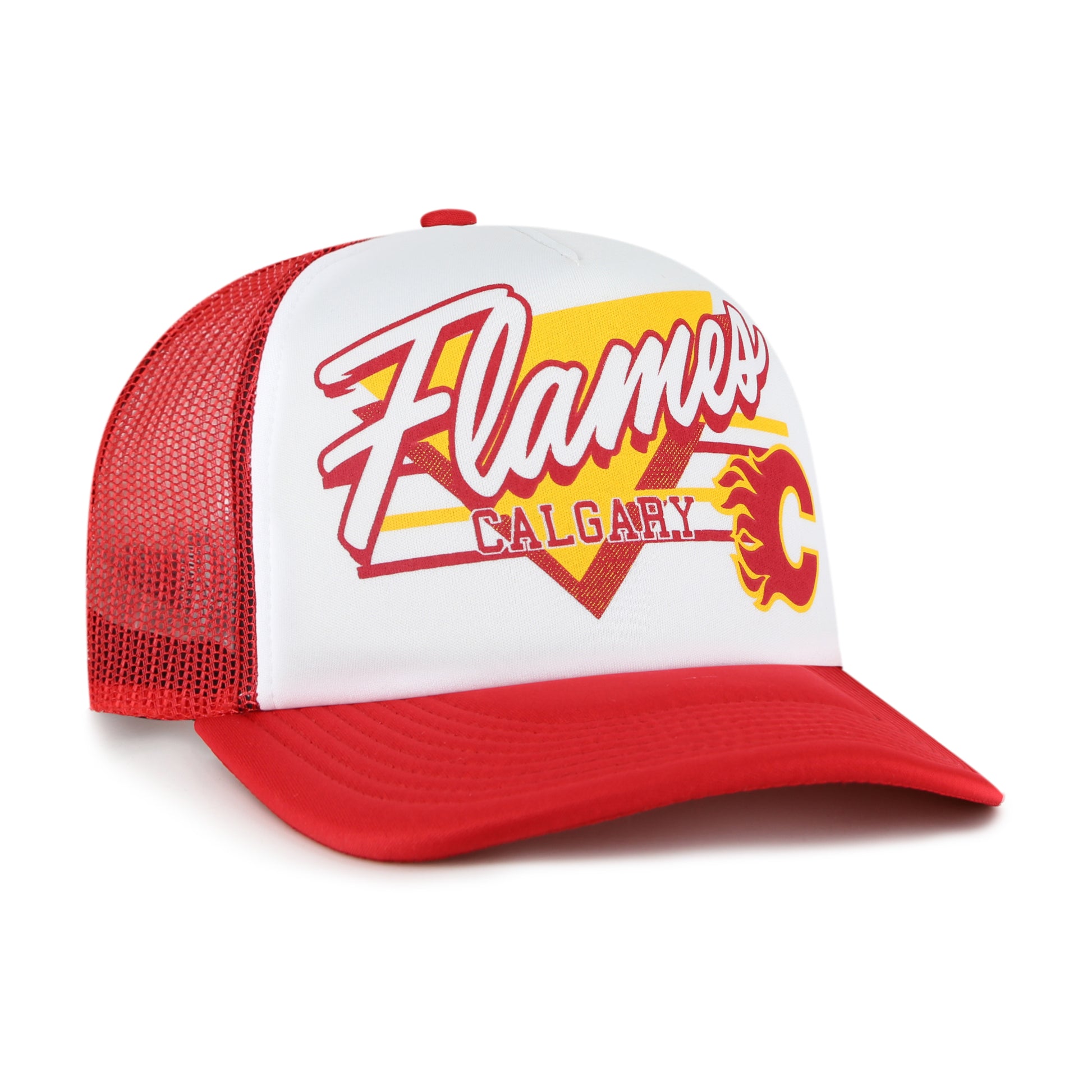 47 Hang Out Trucker Calgary Flames Hat