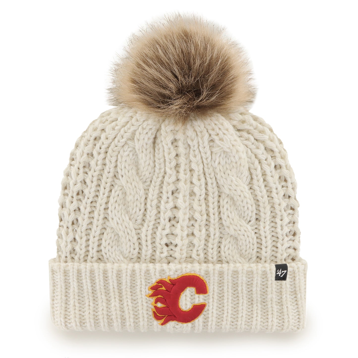 47 Meeko Cuff Knit Hat Toque Calgary Flames (Women's)