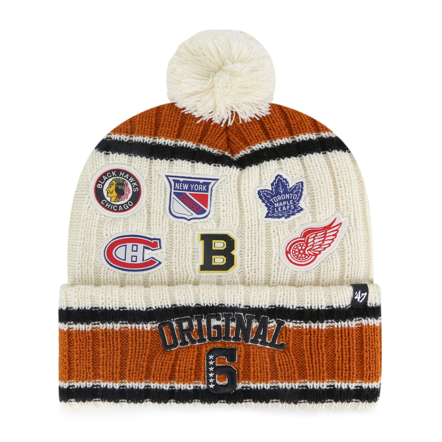 47 Cluster Cuff Knit Hat Original Six Toque