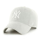 47 Thick Cord Clean Up New York Yankees Grey Hat