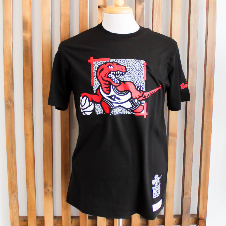 Mitchell and Ness NBA Toronto Raptors HWC Elephant Room Tee hardwood classic basketball shirt