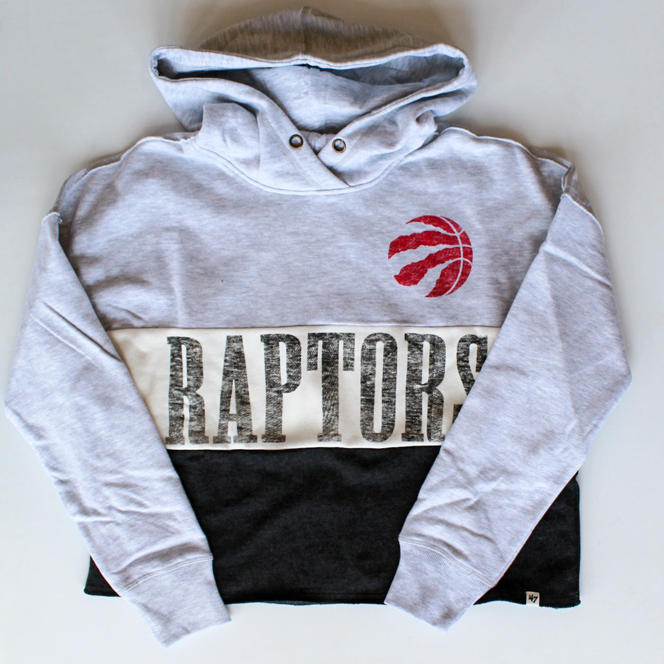 47 Lizzy Cut Off Hoodie Toronto Raptors (Women's)
