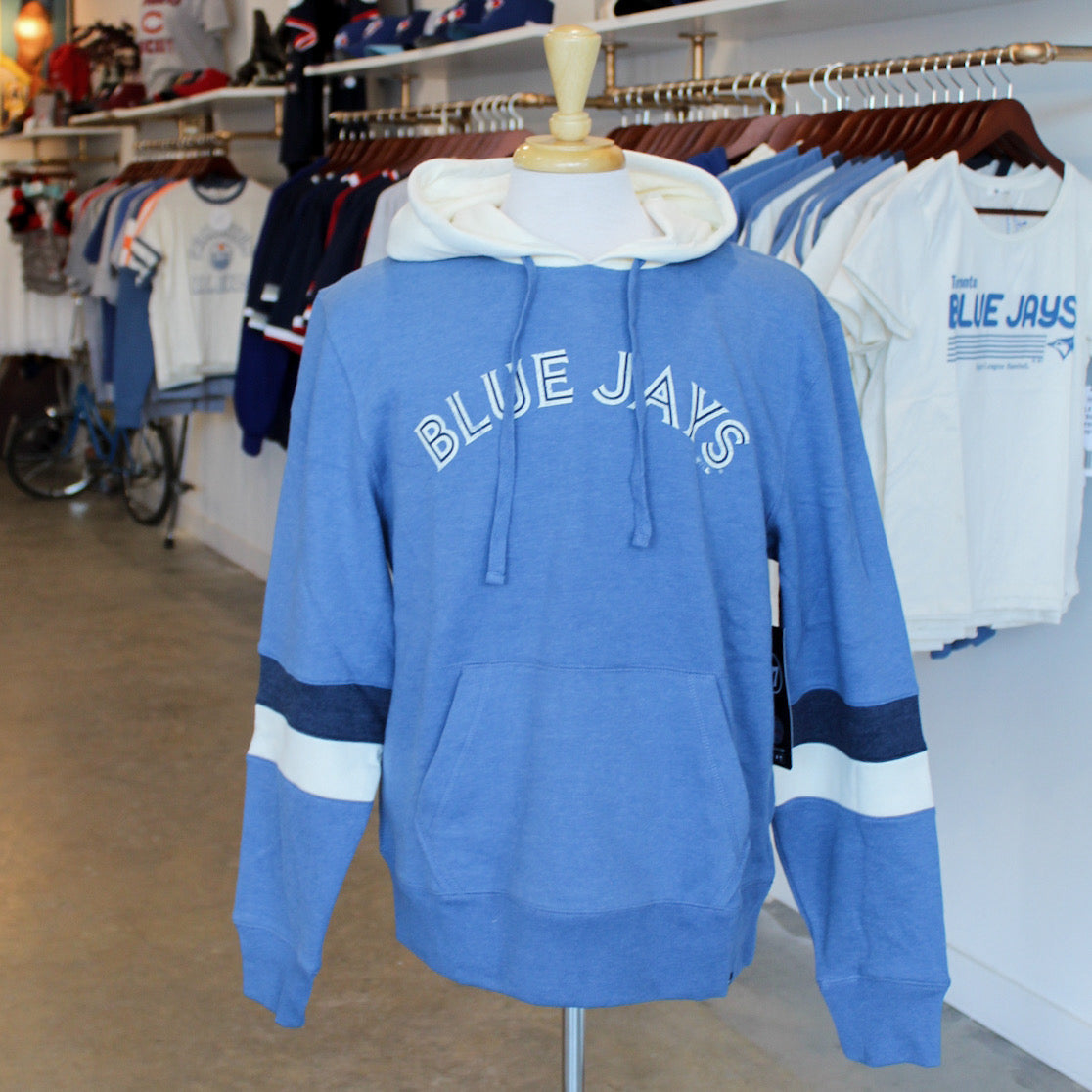 47 brand Premier Wordmark Lennox Hoodie Toronto Blue Jays mlb baseball hoody shirt