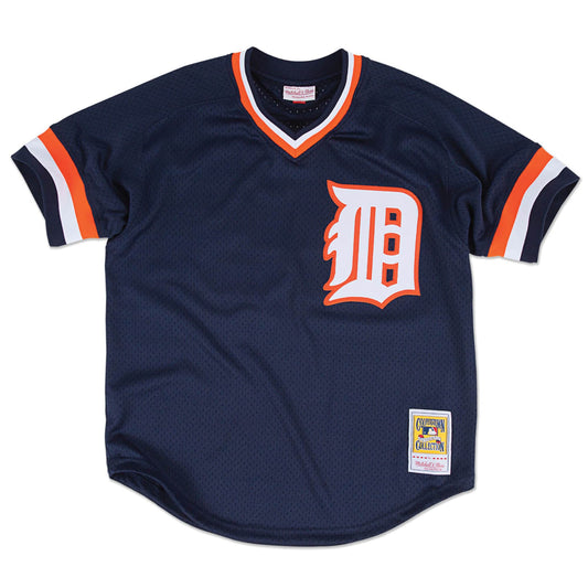 Mitchell and Ness Cooperstown Collection Detroit Tigers 1984 Kirk Gibson Batting Practice Jersey