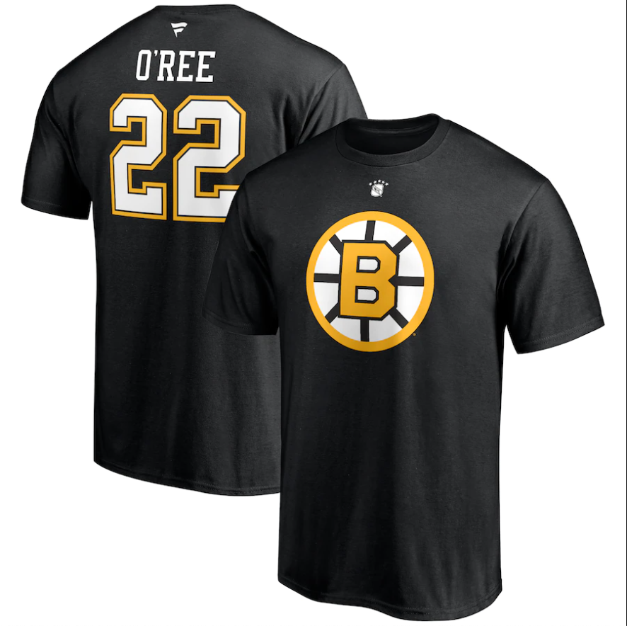 Fanatics Boston Bruins Willie O'Ree #22 Tee