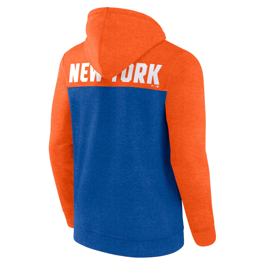 Fanatics Blown Away Full-Zip New York Mets Hoodie mlb baseball sweater