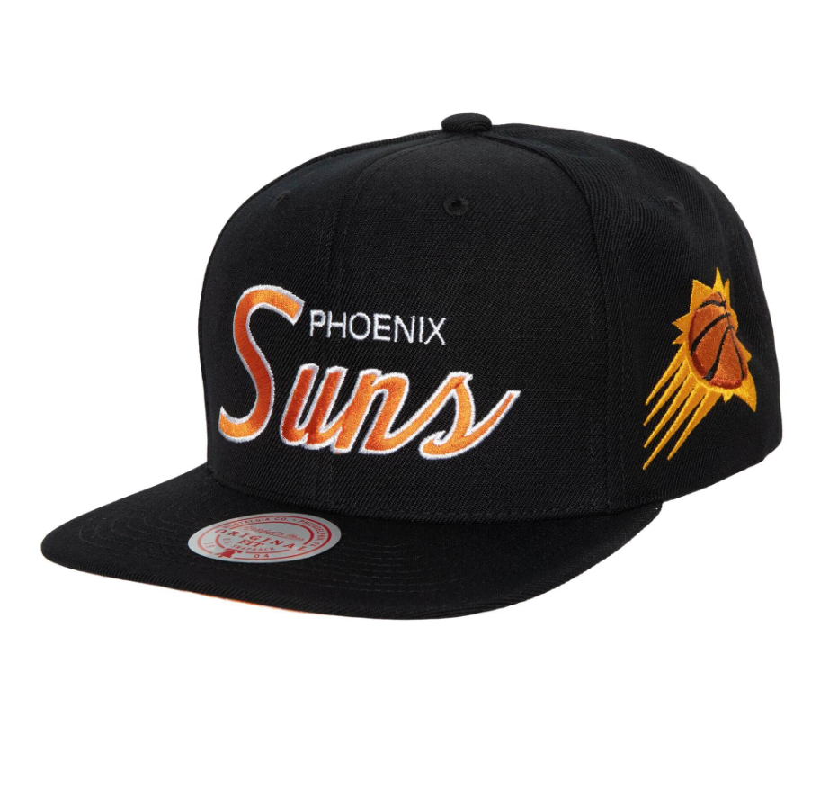 Mitchell and Ness Team Script 2.0 Phoenix Suns Snapback