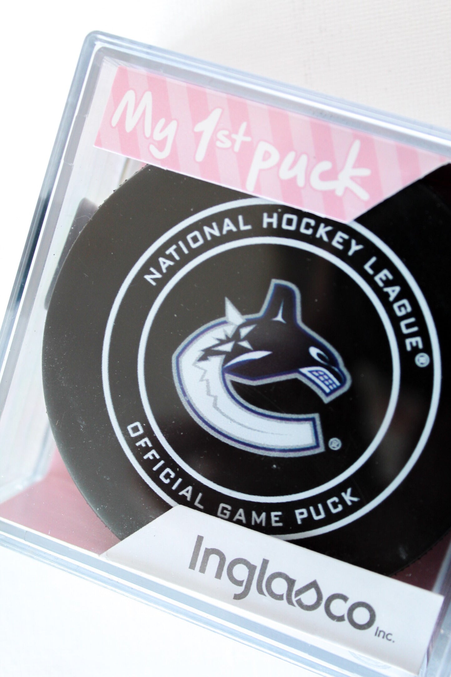 Inglasco My First Puck Pink Game Cube