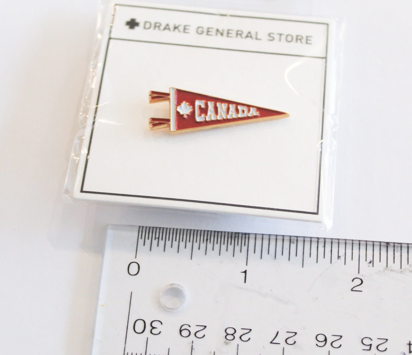 Drake General Store Canada Pennant Pin