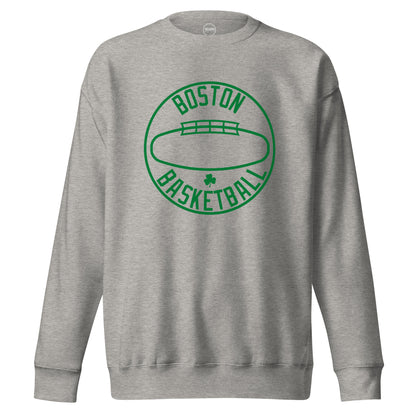 **ONLINE EXCLUSIVE** TMCo Boston Basketball Shamrock HWC Unisex Premium Sweatshirt