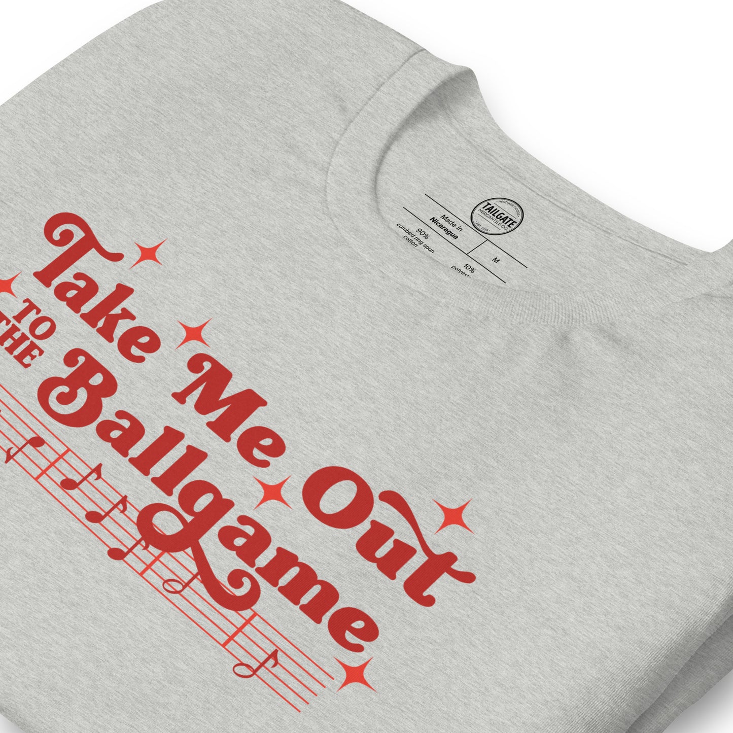 **ONLINE EXCLUSIVE** TMCo Take Me Out To The Ballgame Red Unisex T-shirt