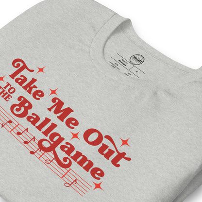 **ONLINE EXCLUSIVE** TMCo Take Me Out To The Ballgame Red Unisex T-shirt