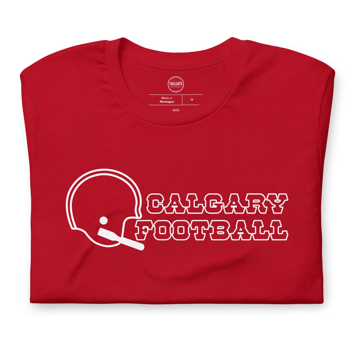 **ONLINE EXCLUSIVE** TMCo Calgary Football Red Unisex T-Shirt