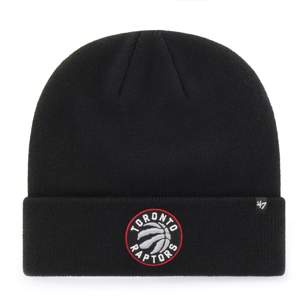 47 NBA Raised Cuff Knit Hat Toronto Raptors Alt.